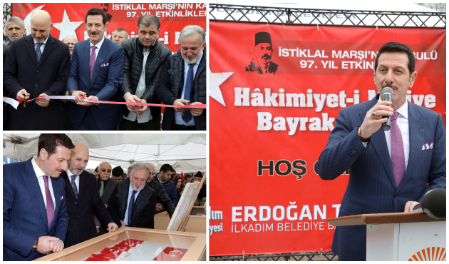 İlkadım'da Hakimiyet-i Milliye Bayrak Sergisi açıldı! /VİDEO