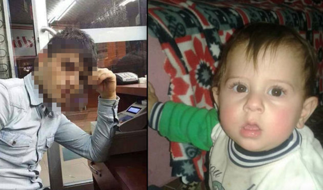 2 yaşındaki kuzeninin üzerinden traktörle geçti!