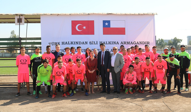 TİKA'dan Şili'deki, Filistinlilere yardım!