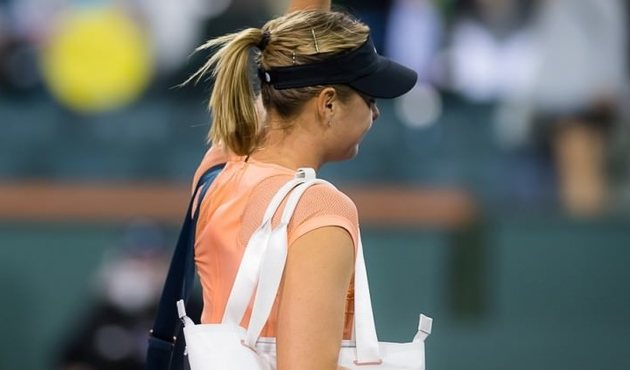 Sharapova'dan erken veda!