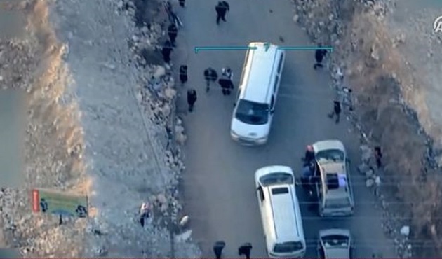 Afrin'de sivillere YPG/PKK engeli! / VİDEO