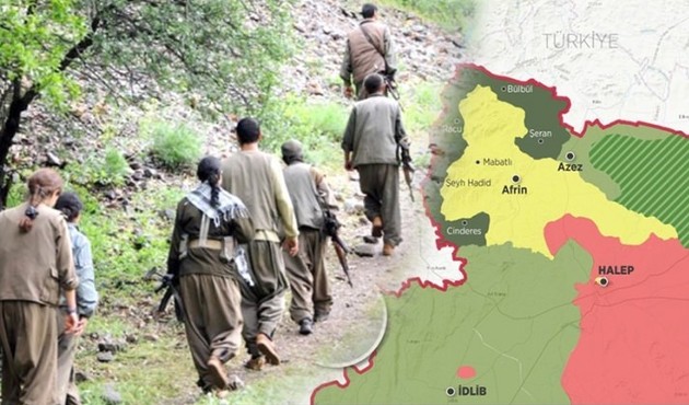 PYD'nin sözde bakanları Afrin'i terkediyor! Biri kaçtı, diğeri yakalandı...