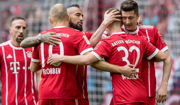Bayern Münih yine gol yağdırdı!