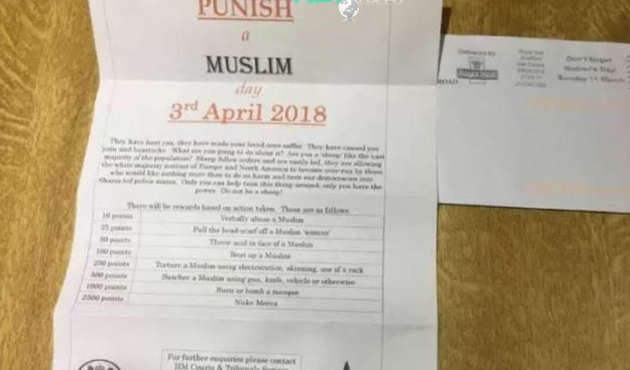 "Bir Müslüman'ı Cezalandır" mektubu elden ele dolaşıyor!