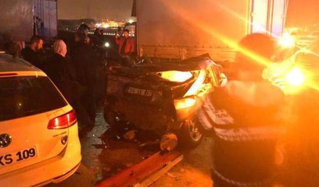 Gebze'de zincirleme trafik kazası yaşandı!
