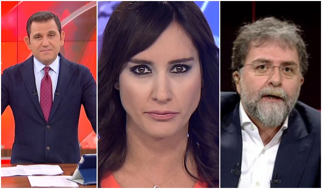 Ana haber spikerlerinden taksicilere ortak tepki!