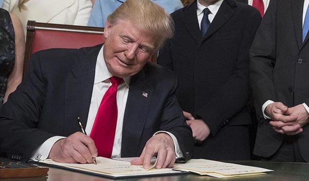 Trump'tan 117 milyar dolarlık imza!