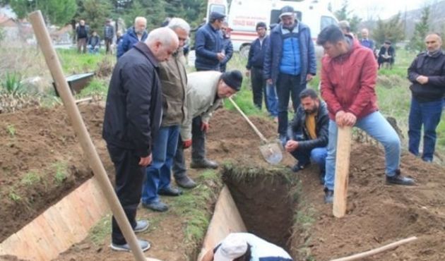 Dün toprağa verilmişti, bugün çıkarıldı!