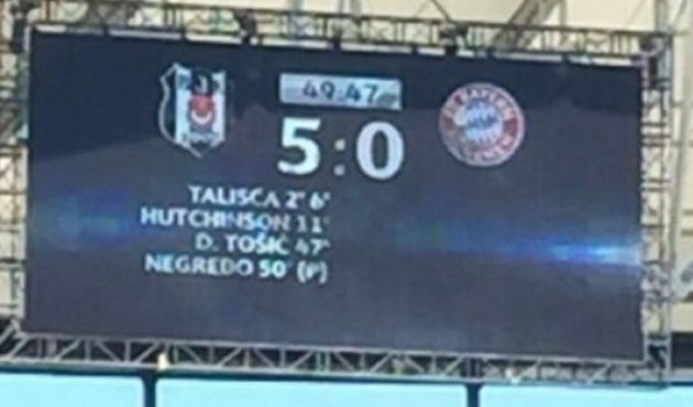 Beşiktaş bu akşam Bayern Münih'i 5-0 yenecek!