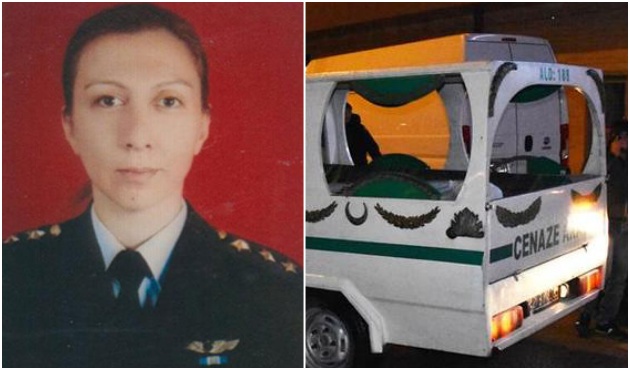 Pilot Melike Kuvvet'in cenazesi Konya'ya getirildi!