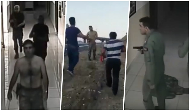 FETÖ'cü askerlerin Albay Ertürk'ü şehit ettiği çatışmanın görüntüsü ortaya çıktı! / VİDEO