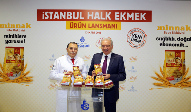 Başkan Uysal, bebek bisküvisi 'Minnak'ı tanıttı!