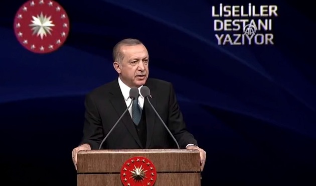 Erdoğan'dan AP'ye Afrin mesajı: İşimiz bitmeden çıkmayacağız!