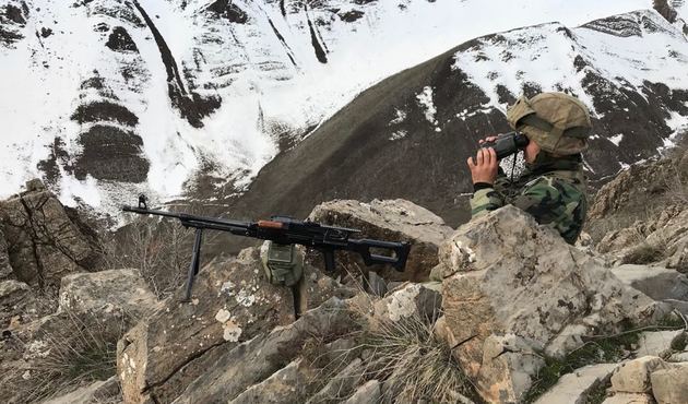 Irak'ın kuzeyinde çok sayıda terörist öldürüldü! Ağır silahlar ele geçirildi...