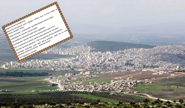 TSK'dan Afrin'e çifte bildiri! Hem Arapça, hem de Kürtçe...