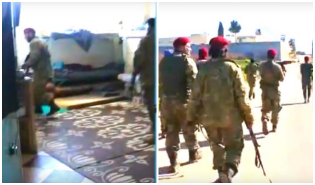 PKK'lıların Afrin'deki karargahına da girildi!