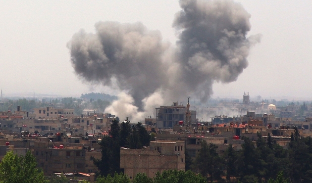 Teröristlerin tuzakladığı bomba kadın ve çocukları katletti...