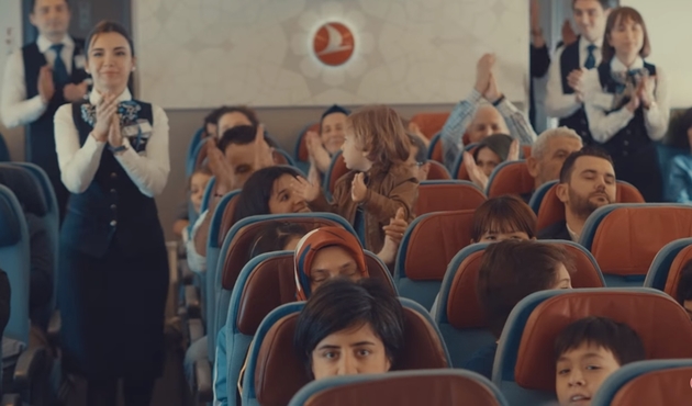 Türk Hava Yolları Çanakkale şehitlerini böyle andı/VİDEO...