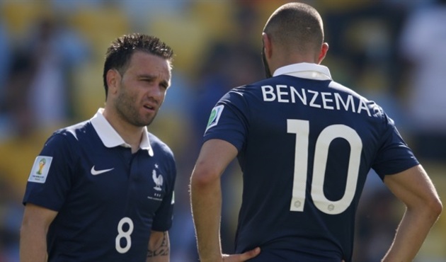 Benzema'dan Valbuena'ya tehdit!