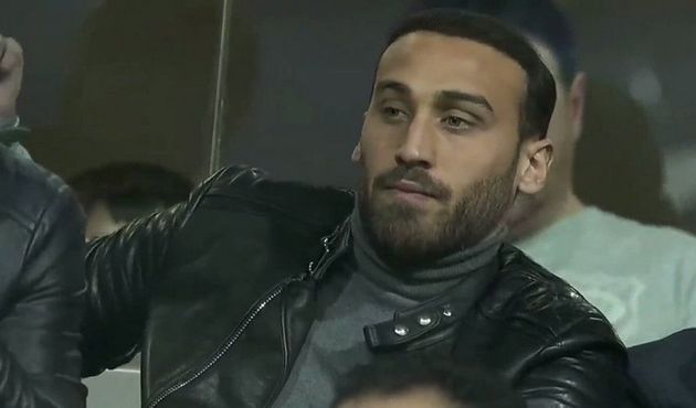 Cenk Tosun tribündeydi!