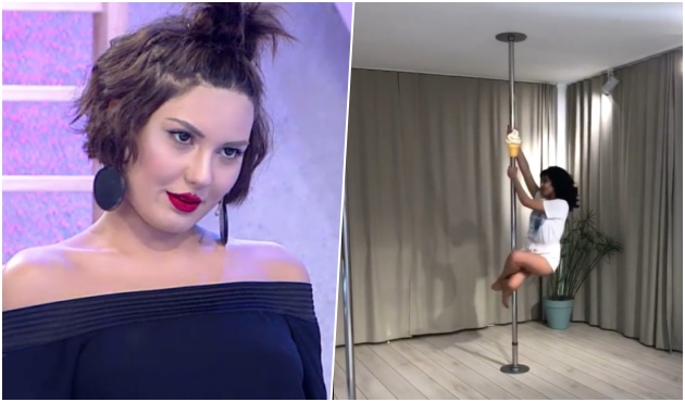 Bahar Candan'ın direk dansı olay yarattı! /VİDEO