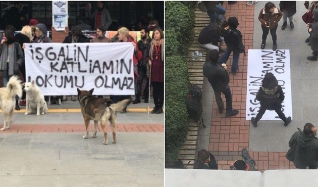 Boğaziçi Üniversitesindeki terörist işgaline isyan etti!