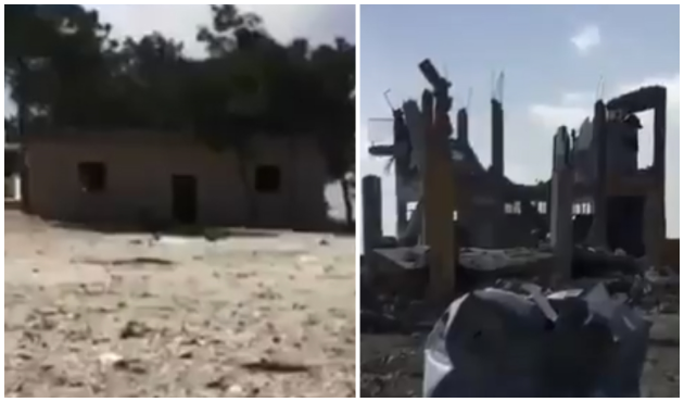 YPG'nin çocuk teröristlerinin eğitildiği kampa girildi! / VİDEO
