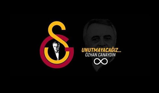 Galatasaray, Özhan Canaydın'ı andı...