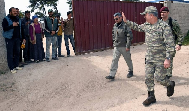 Orgeneral Akar'dan Hatay ve Kilis'teki birliklerde denetleme...