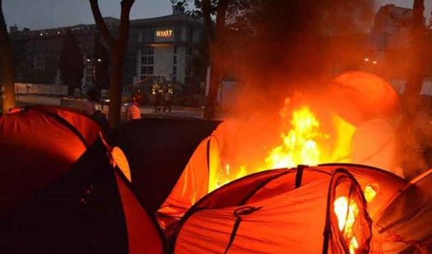 Gezi Parkı'nda çadırları yaktıran eski polise hapis cezası!