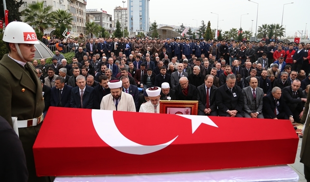 Şehit pilotumuz son yolculuğuna uğurlandı...