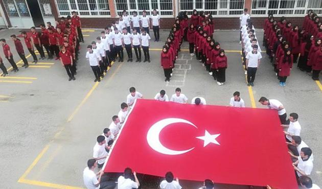 Şehit Eren Bülbül'ün arkadaşlarından Afrin koreografisi!