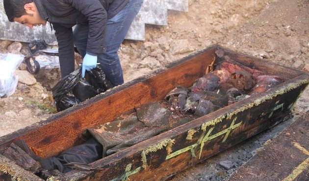 Ardahan'da inşaat kazısından 'Rus General' çıktı!