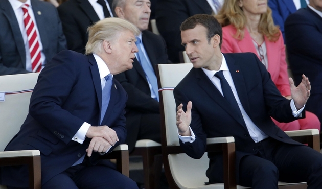 Trump, Macron görüşmesindeki Türkiye detayı...