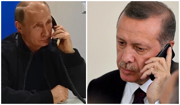 Cumhurbaşkanı Erdoğan, Rus mevkidaşı Putin ile telefonla görüştü...