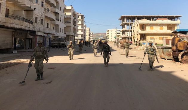 Halep'e kadar 30 kilometre derinlikte güvenli bölge!