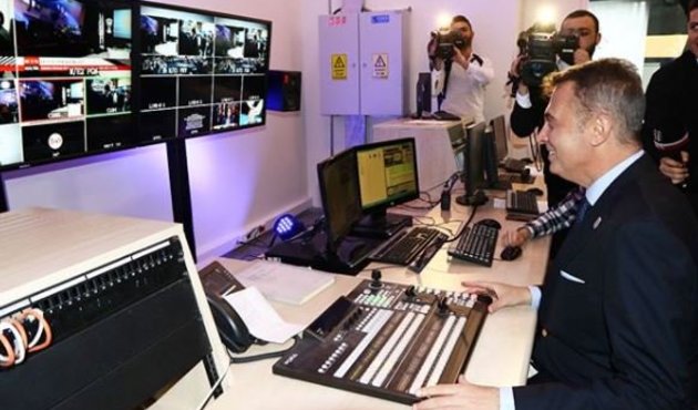 BJK TV HD'ye geçti, yarım saat siyah erkan verdi!