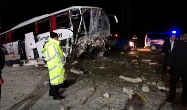 Yine Osmancık, yine otobüs kazası!