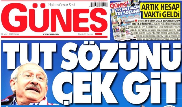 Güneş gazetesi o rezidansın hesabını soruyor