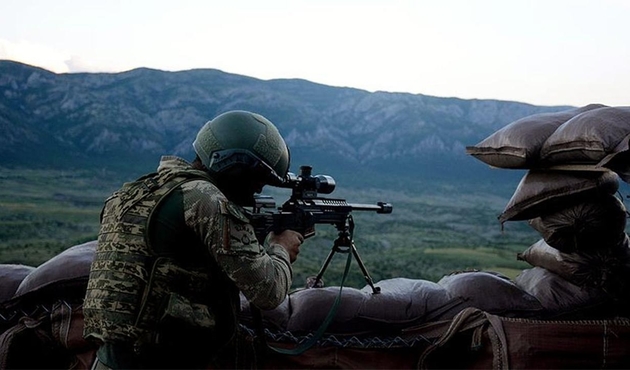 Siirt'te korucularımıza saldıran 5 terörist öldürüldü...