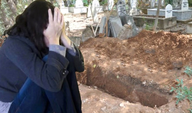 Liseli sapık 15 yaşındaki kızı mezarda taciz etti!