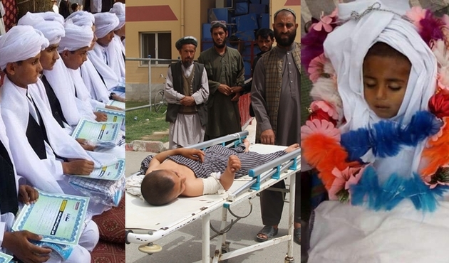 Afganistan'daki hava saldırısında 100 kişi hayatını kaybetti...
