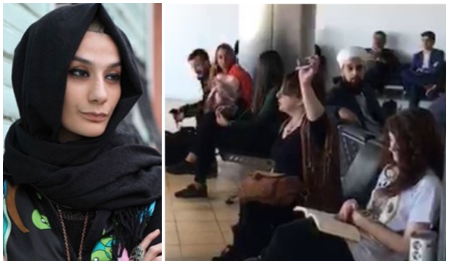 "Cırlayış, tırmalama, kuduruş nöbetleri geçiren teyze, sarıklı kardeşimize sıçrıyor"