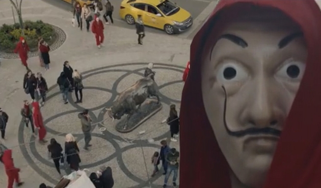 Netflix'ten İstanbul temalı La Casa De Papel tanıtımı! /VİDEO