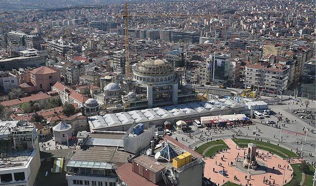 Taksim Camisi'nde sona yaklaşıldı!