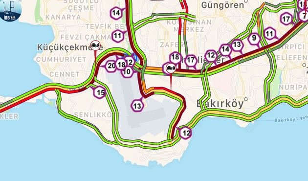 İTO seçimleri Atatürk Havalimanı trafiğini kilitledi!