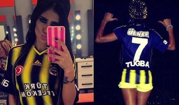 Siyah beyazlı tribünler artık Fenerbahçeli Tuğba ile coşacak!