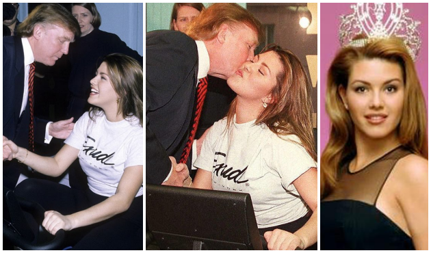 Kainat güzelinden Trump'a şok suçlama! Cinsel ilişki için…