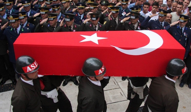 Uçurumdan düşen askerimiz şehit oldu...