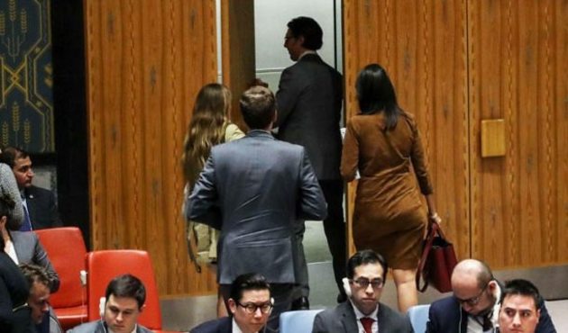 Suriye'nin BM Daimi Temsilcisi konuşmaya başlayınca salonu terk ettiler!